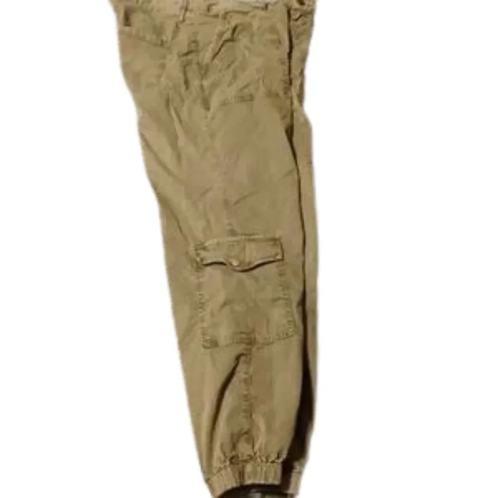 Sanctuary Womens Olive Cargo Pants Tapered